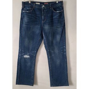 Anthropologie Pilcro The Breaker Relaxed Fit Jeans Sz 32 Distressed NWOT $140